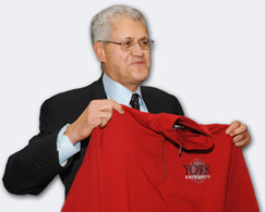 Shoukri with york sweater