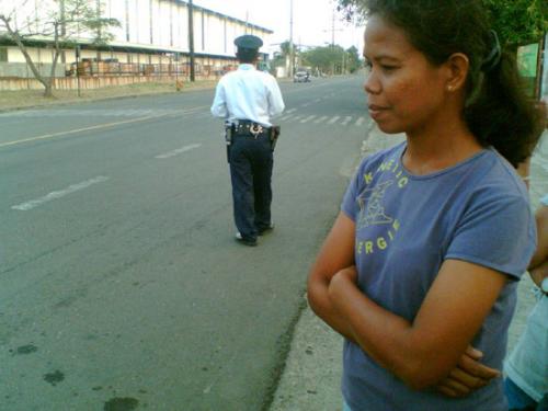 Chong Won workers on strike